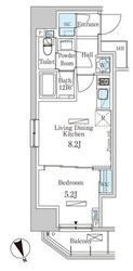 新橋駅 徒歩12分 4階の物件間取画像